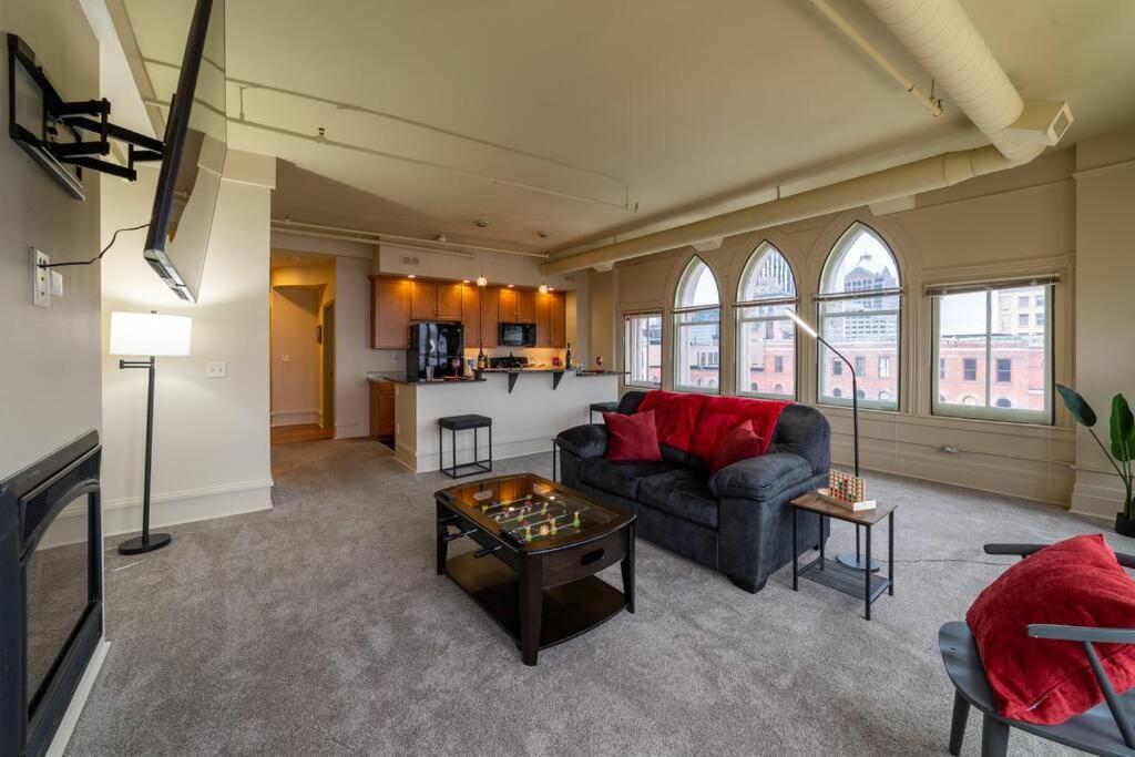 羅徹斯特King Bed W/ Panoramic Views Of Dt!公寓 外观 照片