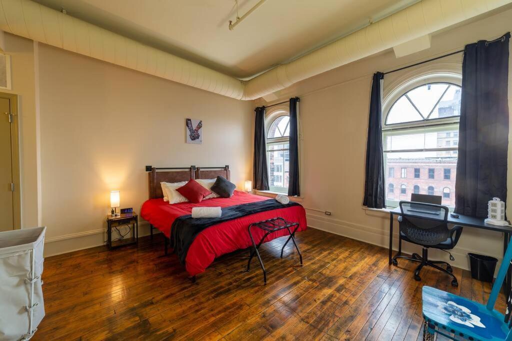 羅徹斯特King Bed W/ Panoramic Views Of Dt!公寓 外观 照片